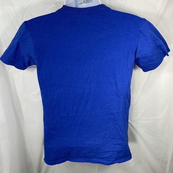 Rick & Morty Men's Small Blue Short Sleeve Adult Swim Cartoon Graphic T Shirt - Picture 5 of 9